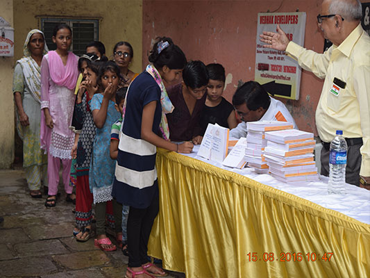 Joseph Fernadese Chairman of Mavli Mandal School